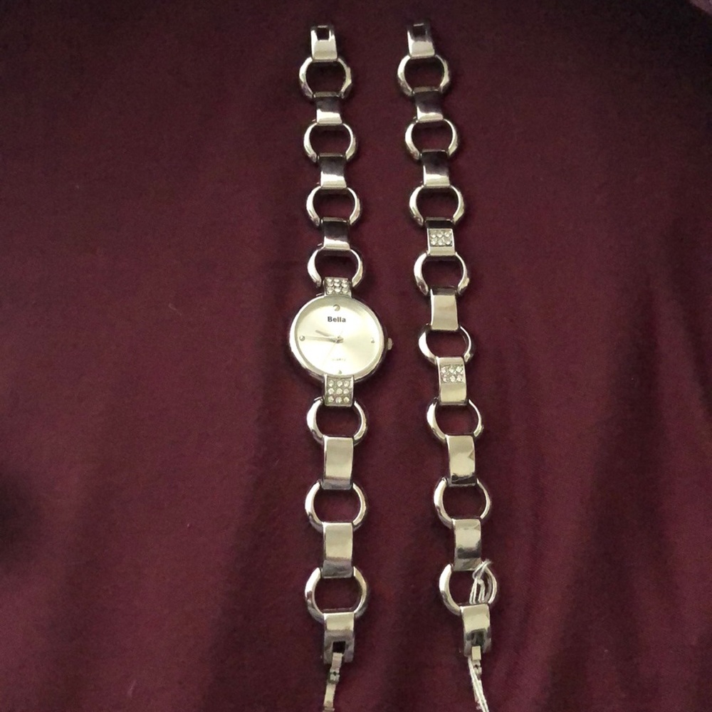 Bella watch and bracelet set